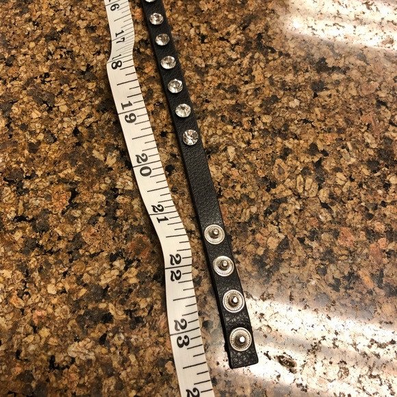 Wrap around black bracelet with lots of bling - Picture 12 of 12